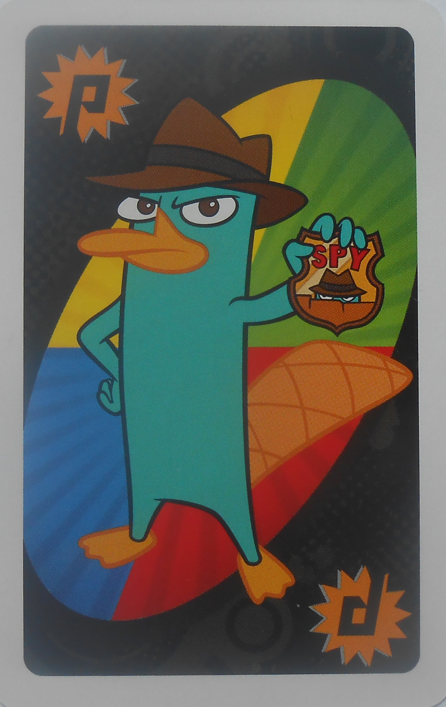 Phineas and Ferb Uno (Agent P Wild Card)