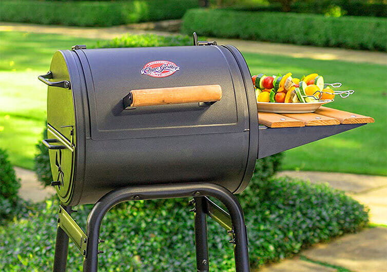 Char-Griller Patio Pro Charcoal Grill Closed