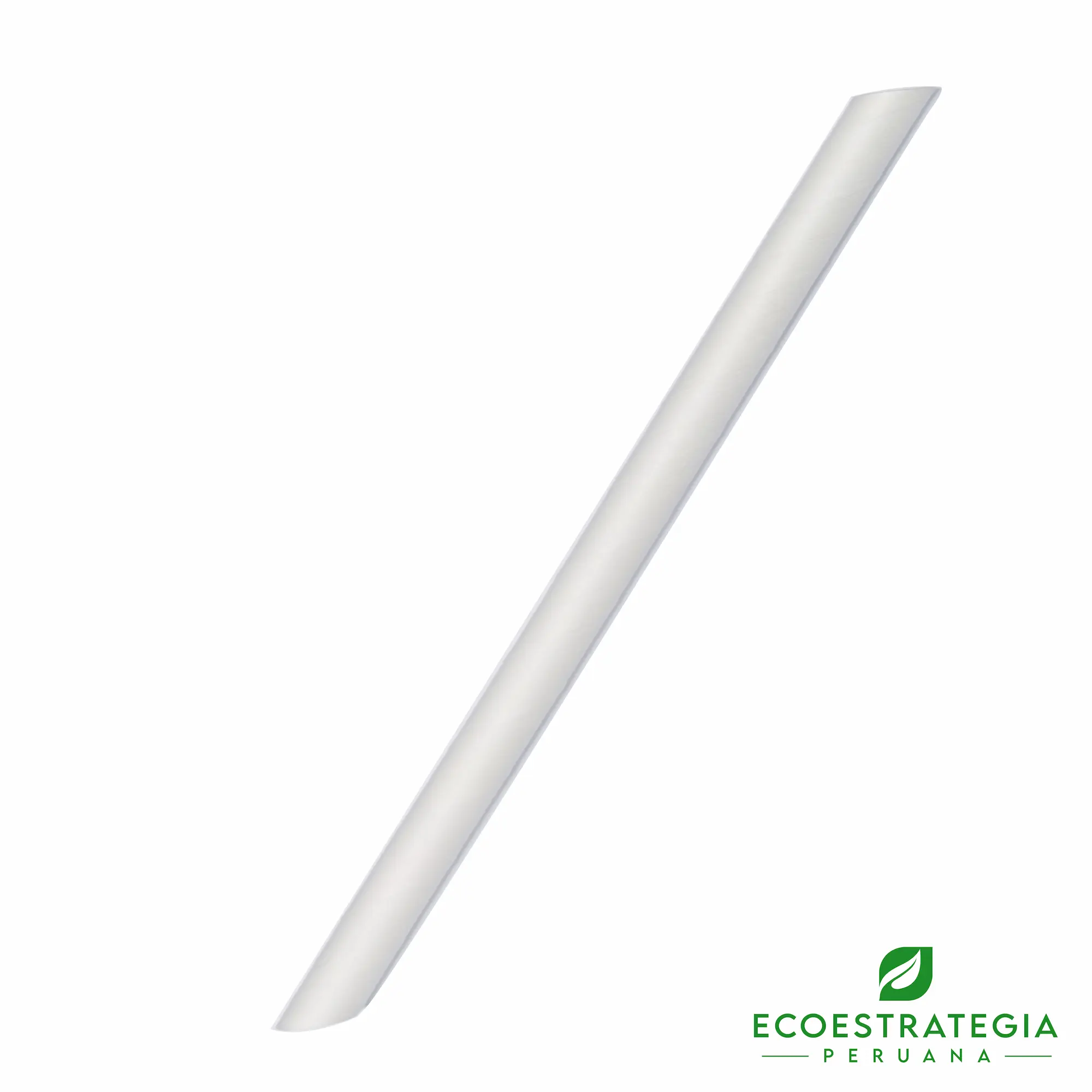 Este sorbetón biodegradable para bebidas de 12mm es un producto reciclable hecho de papel. Cotiza tus cañitas y popotes compostables, reciclables y ecológicos.