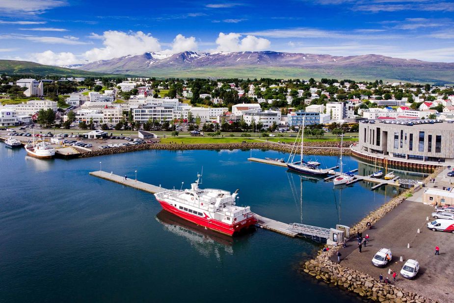 Überblick, Akureyri, island