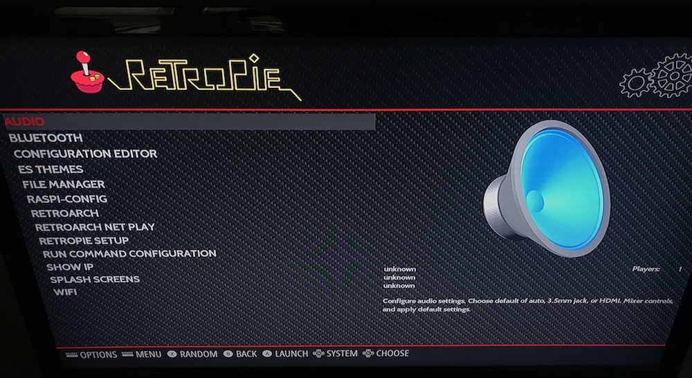 Raspberry Pi and Retropie