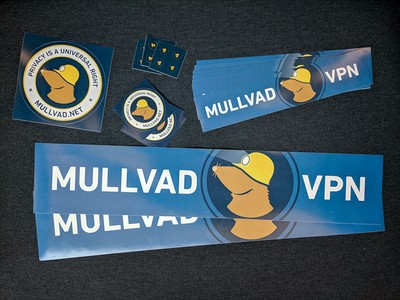 Mullvad swag you can get