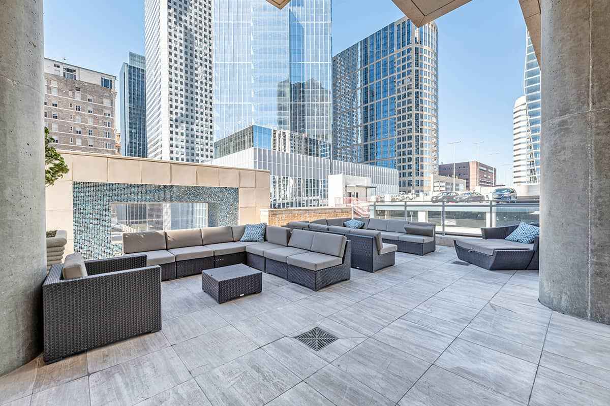 rooftop lounge