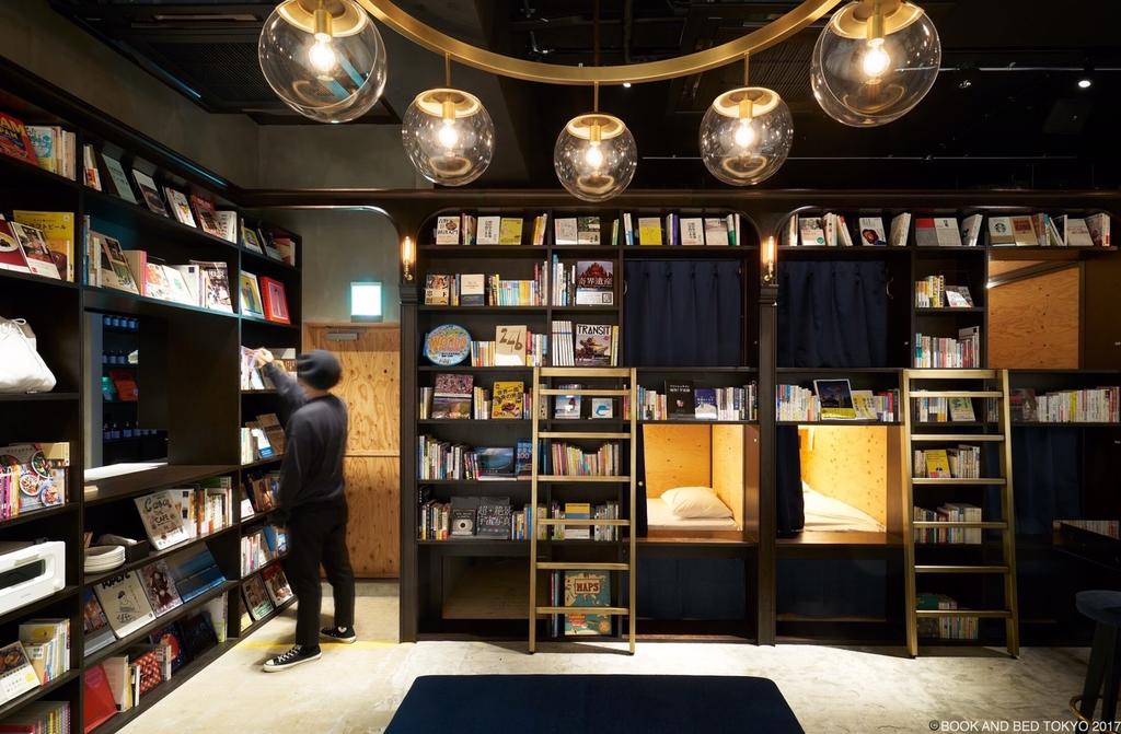 Who Needs a Love Hotel When There's a Book Hotel? Meet Book and Bed Tokyo