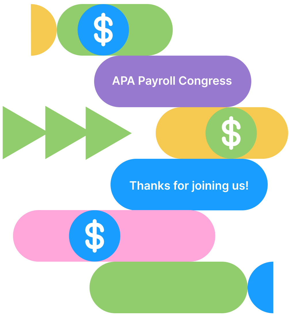 Thanks for joining us at APA Payroll Congress 2022 masthead image
