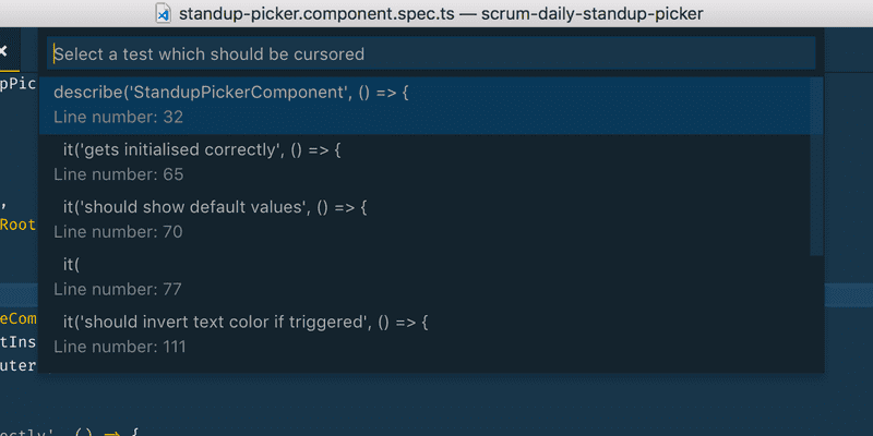 My First Visual Code Extension Image