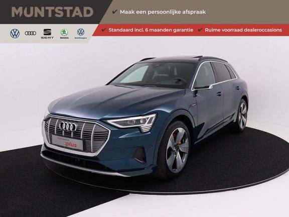 Audi e-tron 55 Quattro Incl. BTW | +/- €130 netto bijtelling| Camerabeeld spiegels | Adapt. Cruise | NAVI | Head-Up Display | 21 Inch | Matrix LED | 360 Camera | B&O | DAB | Keyless-Entry | Pano-Dak |