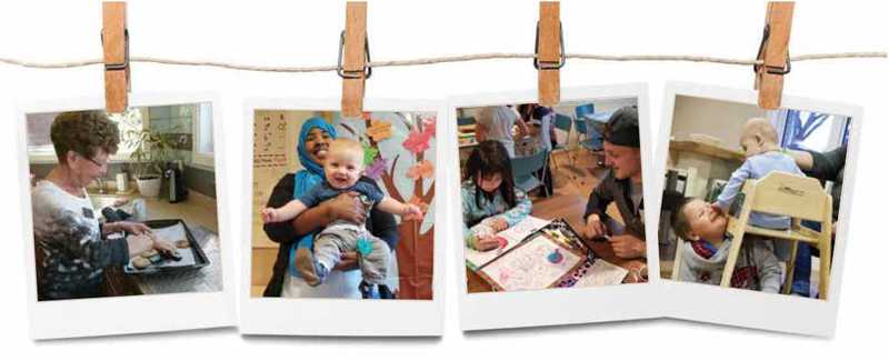 Ronald McDonald charity house collage of baking and crafts Ronald McDonald charity house collage of baking and crafts