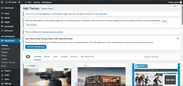 Don't see the theme you're looking for? You can add themes as well. Don't see the theme you're looking for? You can add themes as well.