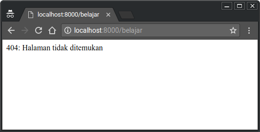 Membuat router aplikasi di Nodejs