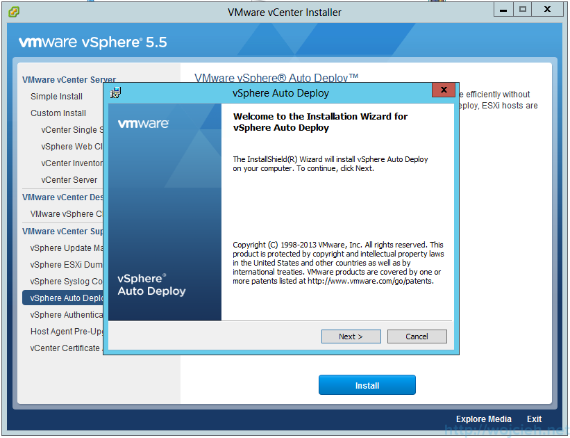 VMware vSphere Auto Deploy installation guide - software 2