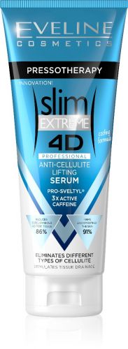 EVELINE Slim Extreme 4D Pressotherapy hűsítő hatású anticellulit lifting szérum koffeinnel 250 ml