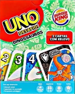 Burger King Uno Desafio: Dinossauros (Brazil)