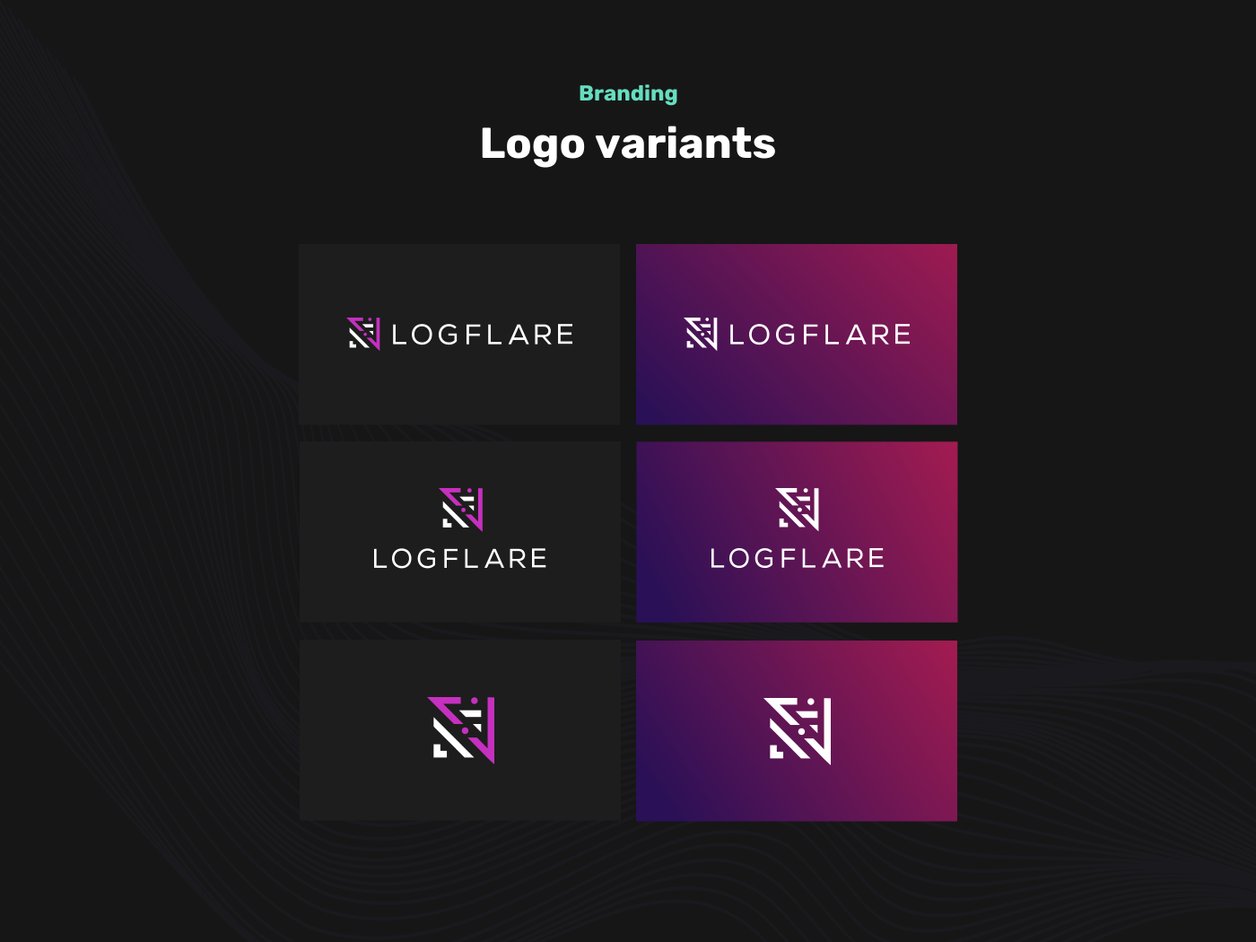 Logflare Logo Variants - UI Design | Logflare