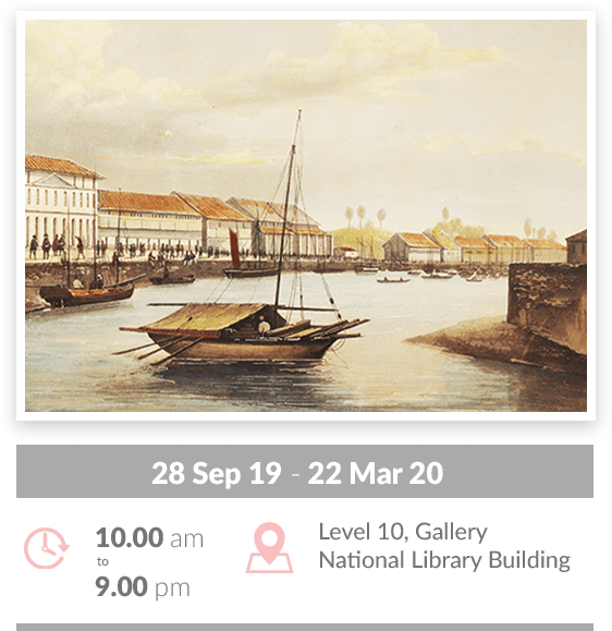 On Paper : Singapore Before 1867 features over 150 paper-based artefacts that tell the story of Singapore’s early history – from a 17th-century Portuguese navigational chart that points to the existence of a Shahbandar (harbour master) on Singapore island to the key document that established the Straits Settlements as a Crown Colony of Britain on 1 April 1867.
Through carefully preserved records from the collections of the National Library, National Archives of Singapore and overseas institutions, On Paper presents a rare treat to all who are interested in our nation’s past.