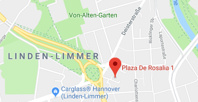Bild zur Anfahrt zu unserem Büro Bilder der Karte zum Büro