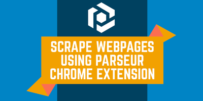 Cover image for How to scrape web pages using Parseur Chrome Extension