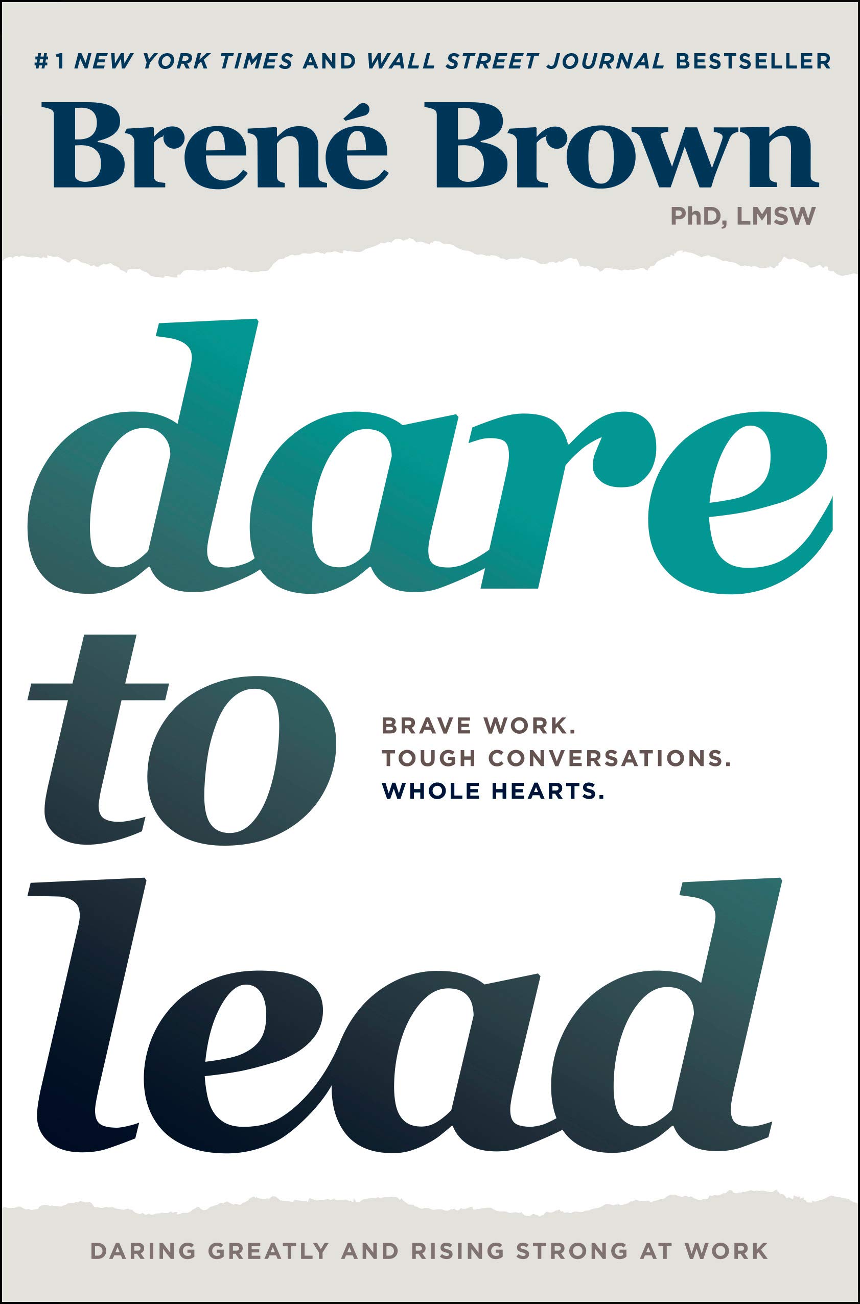The cover of Dare to Lead