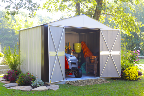 10' x 12' arrow shed 2 - frame assembly - youtube