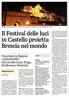 giornale di Brescia - 25 gennaio 2017