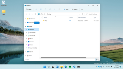 The new Windows File Explorer app