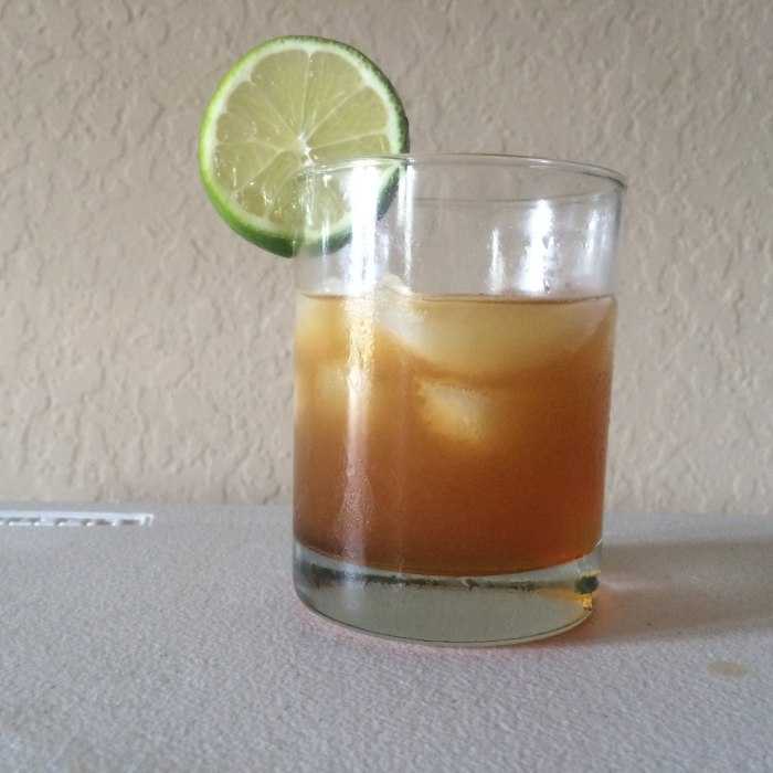Amaretto Mist Cocktail