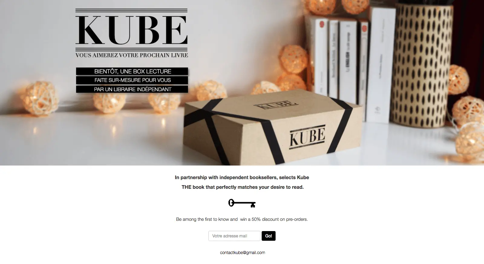 Kube collects 30K emails by “faking it before making it
