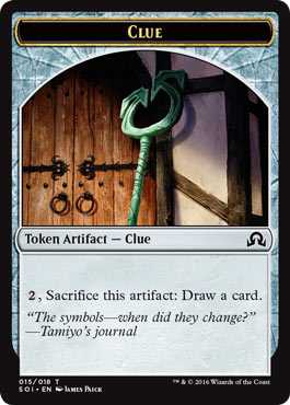 Clue Token | MTG.onl Tokens