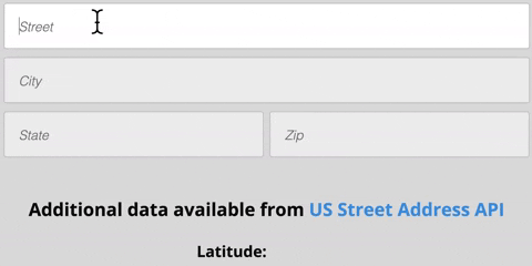 Fast Address Autocomplete API