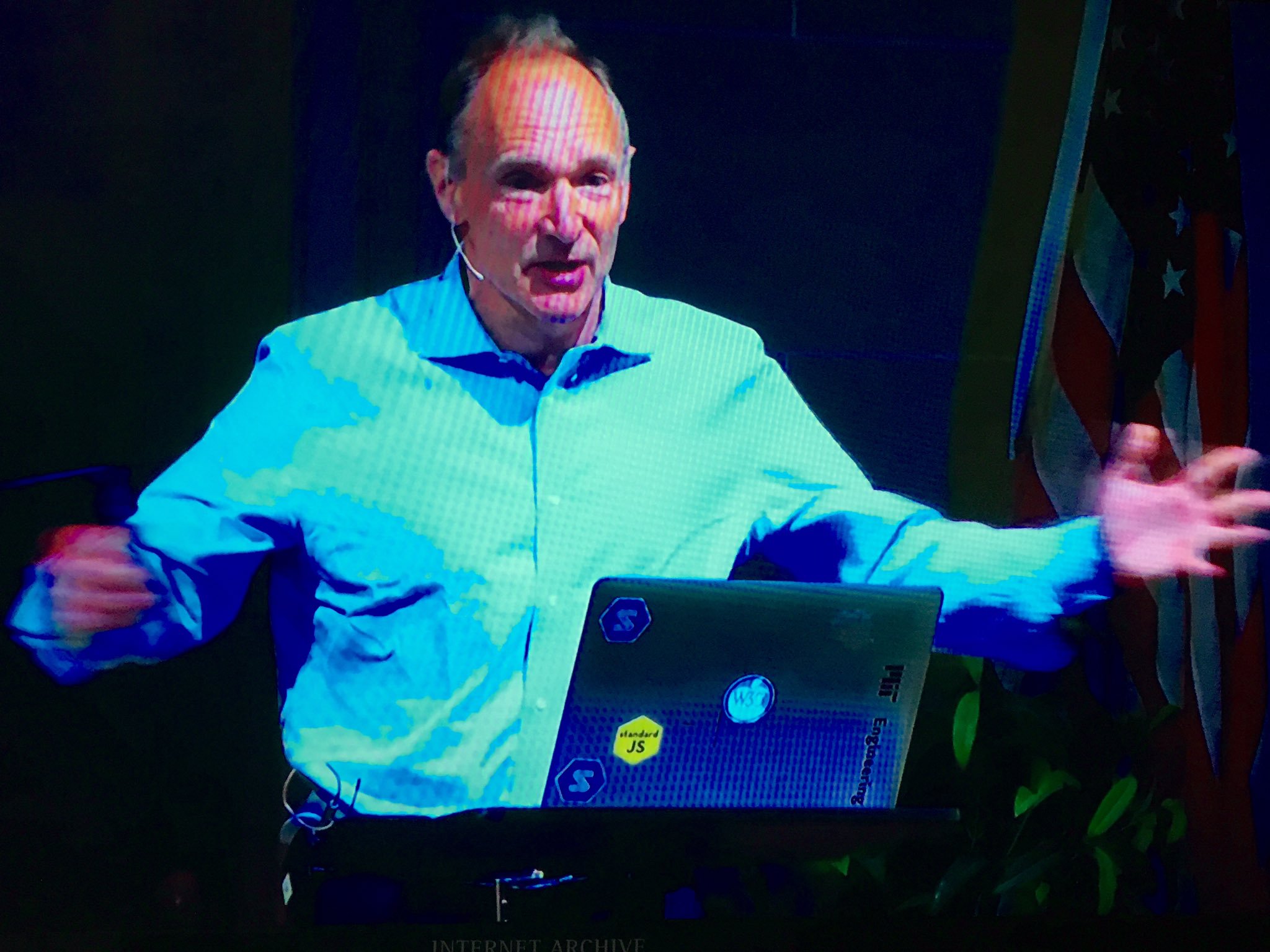 Screenshot of Standard website