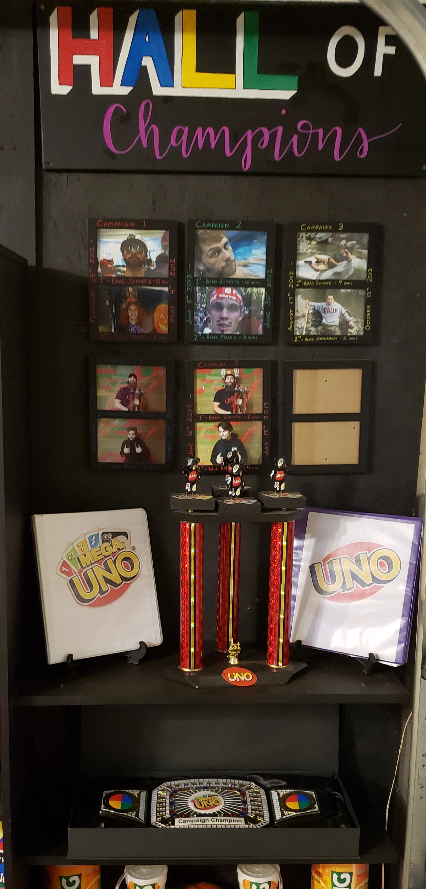 Mega Uno Hall of Champions