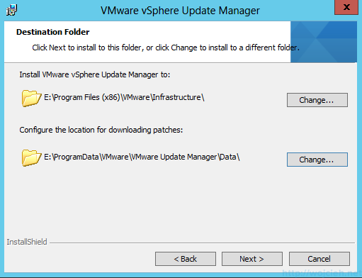 VMware vSphere Update Manager - Installation 10