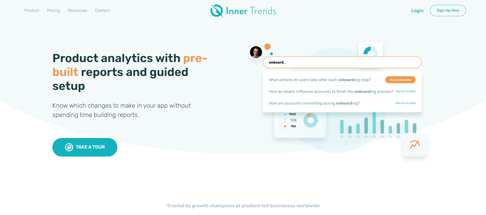 User Onboarding Software: InnerTrends screenshot