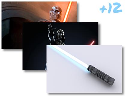 Star Wars Lightsaber theme pack