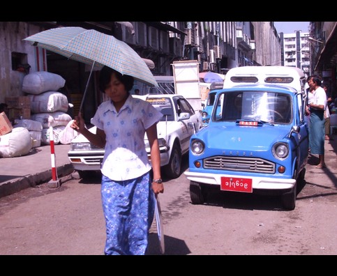 Burma Yangon Streets 3