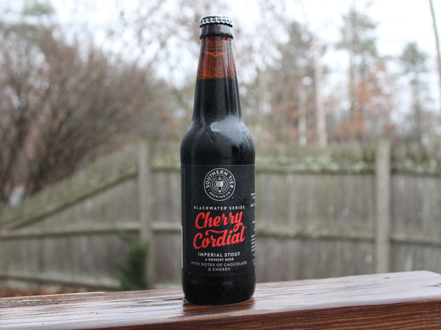 Cherry Cordial, a Imperial Stout brewed by Southern Tier Brewing Company
