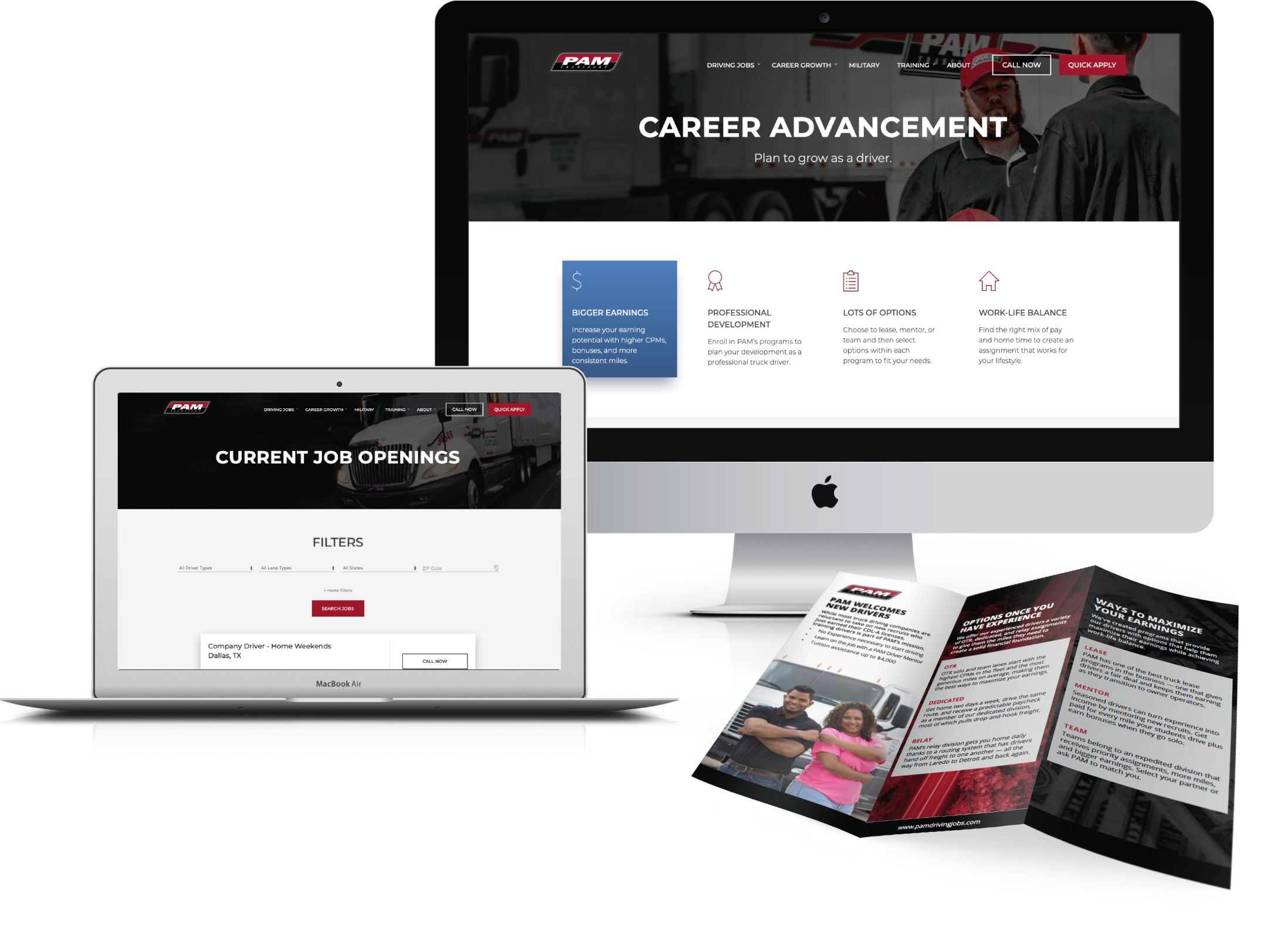 PAM Transport - Industrial Strenght Marketing