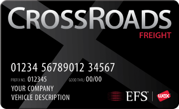 Crossroads freight card