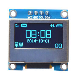 128x64 I2C OLED (blauw)