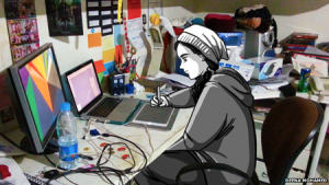 Deena Mohamed (self portrait)