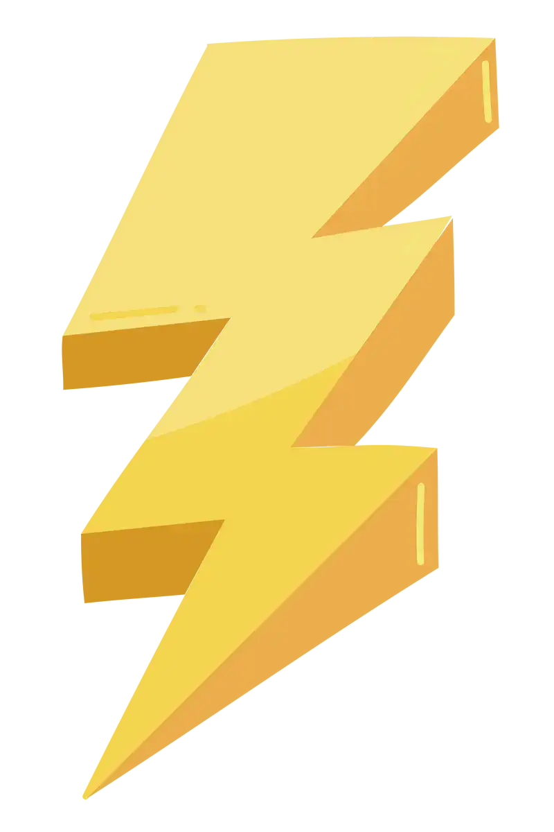 lightning bolt - credit to raw pixel for usage