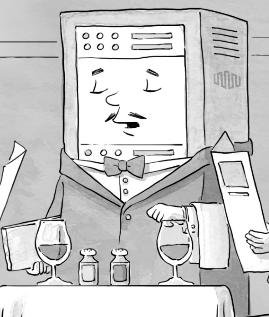 Cropped illustration preview of the Friday Funny: Waiting to be Served