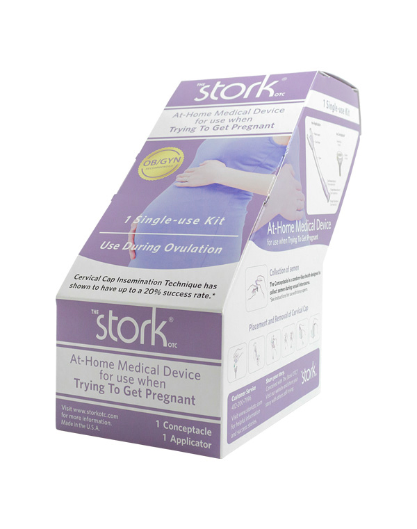 The Stork OTC Packaging Triangular Box