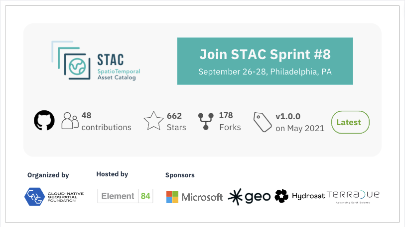 STAC Sprint 2023