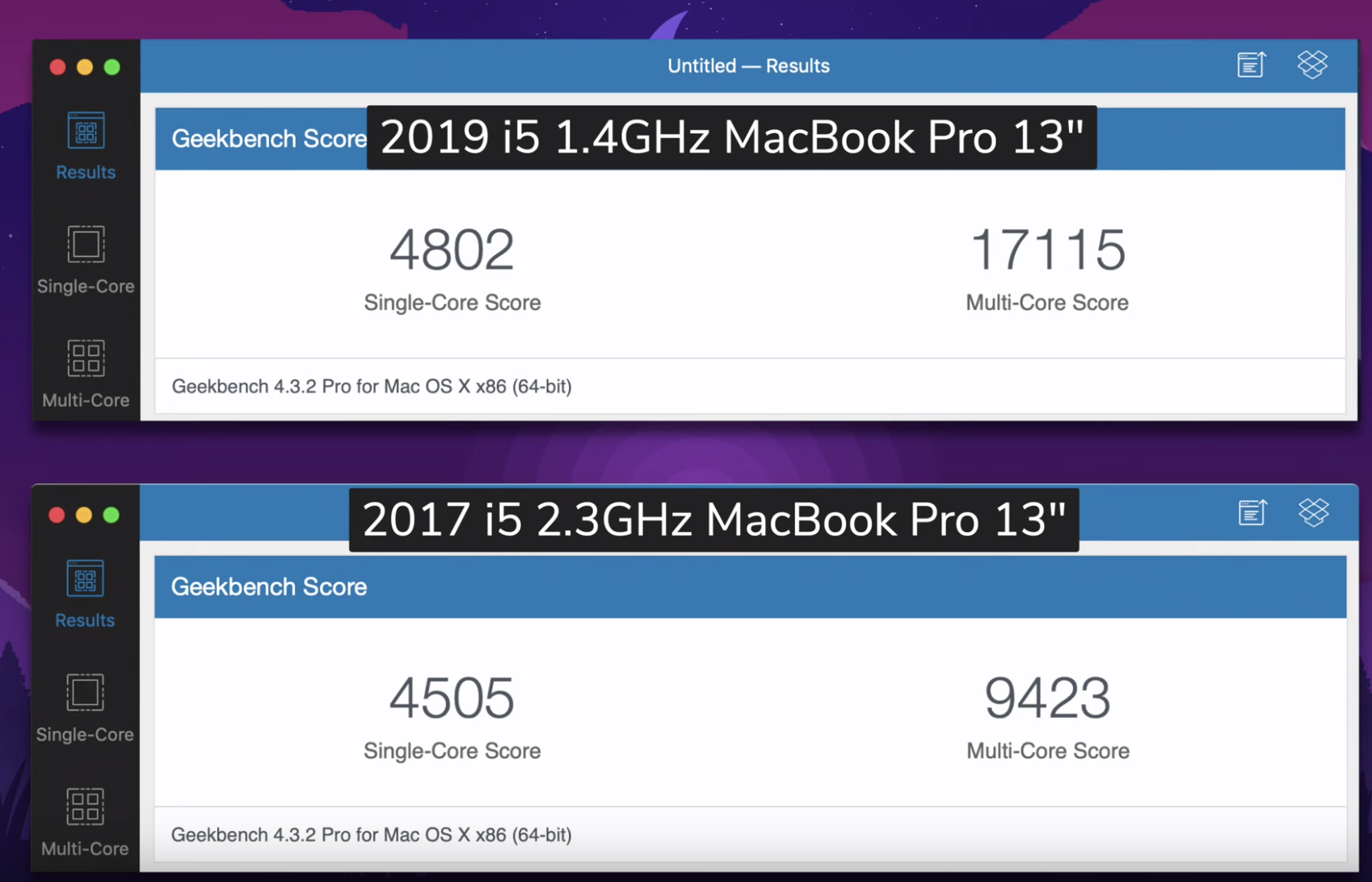 Model 2017 vs 2019 - Jonathan Morrison