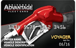 Universal advantage voyager card