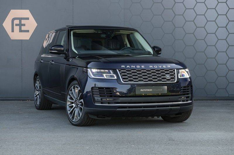 Land Rover Range Rover 5.0 V8 SC Autobiography Portofino Blue + Verwarmde, Gekoelde voorstoelen met Massage Functie + Adaptive Cruise Control + Head Up afbeelding 8