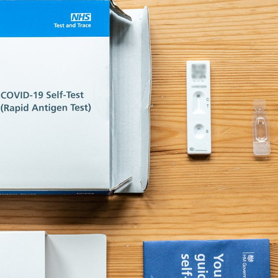 COVID-19 Self Test box