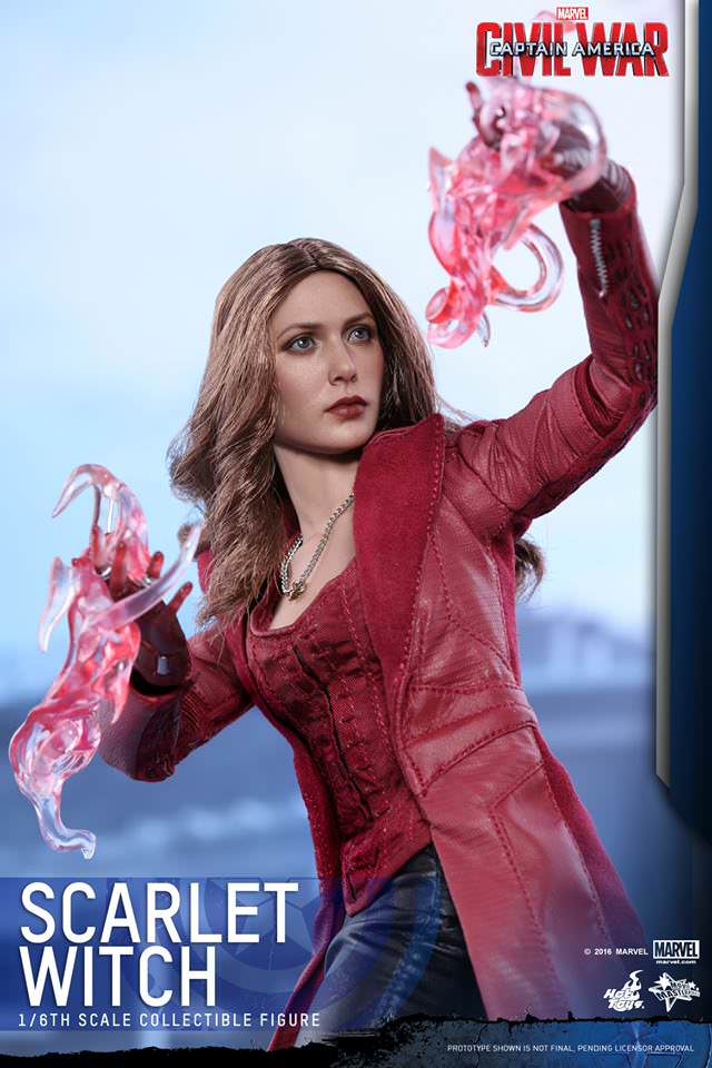 Hot Toys Captain America: Civil War MMS370 Scarlet Witch 1/6th Scale Collectible Figure Hot Toys Captain America: Civil War MMS370 Scarlet Witch 1/6th Scale Collectible Figure