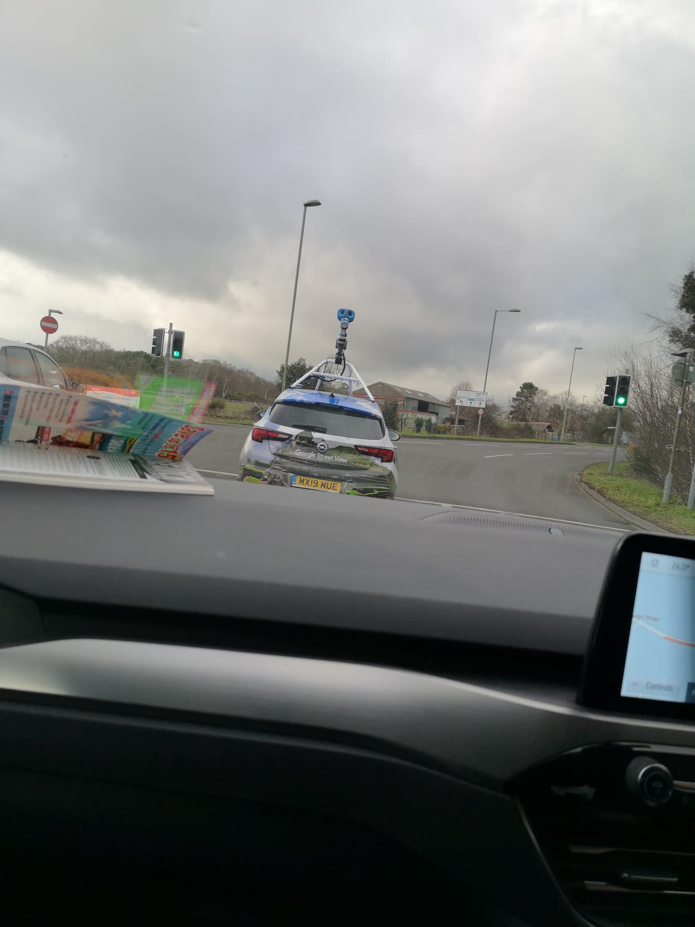 roundabout near bursledon tesco extra